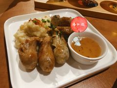 黑胡椒德式香肠配土豆泥-熊猫精酿啤酒厨房(1912店)