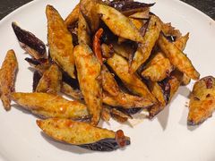 风味茄子-五谷丰登农家院·地道胶东菜·海鲜烧烤(威海店)