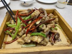 干煸鱿鱼须-普天和酒楼(天津之眼店)