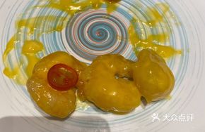 Wasabi-Dipped Shrimp Balls