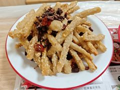 干煸藕丝-郑记•不夜城烧烤•龙虾•虾蟹(黄鹤楼店)