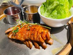 炭烤猪颈肉-小大董·烤鸭(王府井apm店)