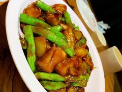 豆角烧茄子-圆满素食林饭店非遗素食(河西店)