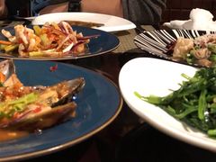 虾酱空心菜-食肆&Fourteen(武林夜市店)