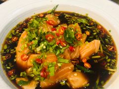 涝汁三文鱼-小郭私房菜·海肠捞饭店(学士街店)