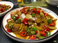 干锅土豆片-老铁私房菜