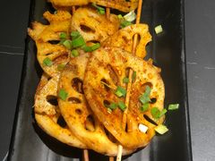 炭烤藕片-嘎嘎鸭脑壳(金沙店)