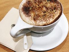 桂花干卡布奇诺（hot）-ZING COFFEE 镜咖啡