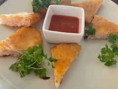 月亮虾饼ShrimpPancakes-Golden Lily河内巴黎法越料理餐厅(建国西路店)