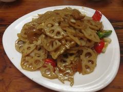 小炒藕片-金勺子土菜馆(兴园北区店)