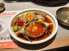-草家酱蟹炭火烤肉店(珲春南路一店)