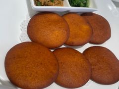 粗粮饽饽配虾酱-大铁勺新津菜(迎水道店)