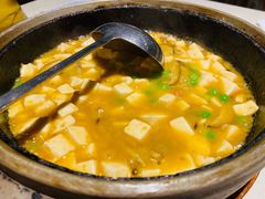 石锅蟹粉豆腐-老头儿油爆虾·三潭印月