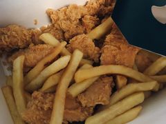蜂蜜芥末炸鸡配薯条-the frypan韩国炸鸡啤酒(五路居店)