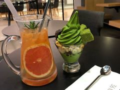 -36抹茶·千层与鲜果茶(欢乐海岸店)