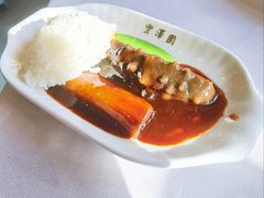 精品葱烧海参-丰泽园饭店