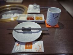 餐具摆设-橘焱胡同烧肉夜食(BFC外滩金融中心店)
