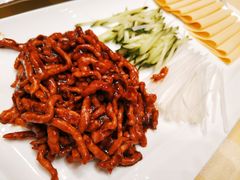 京酱肉丝-勺园中餐厅