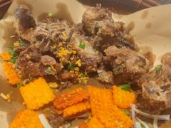 椒盐鸭架-北京老铺烤鸭(高新店)