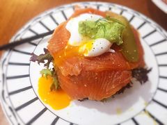 三文鱼水波蛋松饼-AFS Cafe & Canteen(闽江二路店)