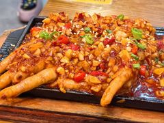 火辣鸡爪-韩阳王石板烤肉