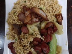 干捞扁食公仔面-明叔捞面