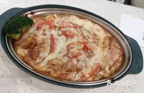 Fresh Tomato Baked Pork Rice