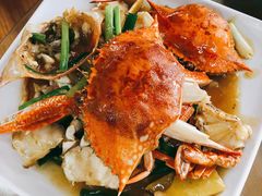 姜葱炒花蟹-明记海鲜大排档(巽寮湾店)