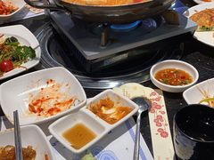 韩式泡菜五花肉拉面火锅-青松馆韩国料理(香港中路佳世客店)