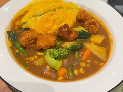 炸鸡咖喱饭-池奈·咖喱蛋包饭(熙地港店)