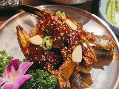 -明洞阿姨·韩式酱蟹烤肉·创意料理(三元桥店)