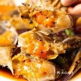 半斤以上的母蟹，只只满肉爆黄！