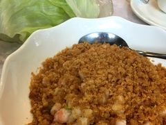 生菜虾松-老妈私房菜