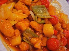 彩椒咕噜肉-新溢香国际酒店-中餐厅