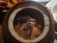 原只椰子乌鸡炖白凤-大鸽饭(岗顶店)