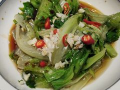 豉油生菜-东流山北京烤鸭·家常菜(南京首店)