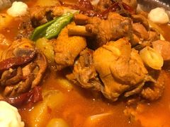 沙湾原始大盘鸡-丝路金桃·新疆菜(徐汇店)