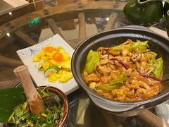 黑松露牛肝菌焖牛蛙-云海肴·汽锅鸡·云南菜(美罗城店)