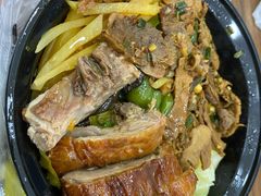 烧鹅拼牛肉-广东涂记烧鹅饭(武汉天地店)