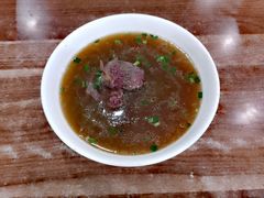 牛肉汤-草桥清真牛肉锅贴扁食店