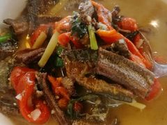 烧辣椒皮蛋煨鳝鱼-天下客饭店(中山路店)