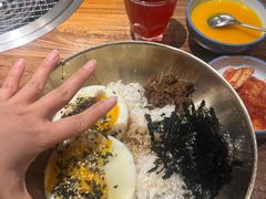 -明洞阿姨·韩式酱蟹烤肉·创意料理(三元桥店)