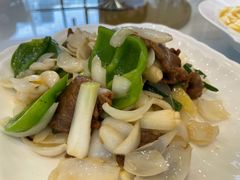 百合炒牛肉-雪园上海饭店(港湾1号店)