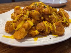 蜂蜜芥末炸鸡块-撒郎嘿·朝鲜民俗餐馆
