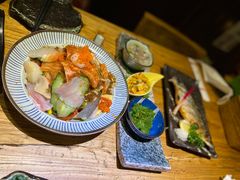 海鲜沙拉-千羽鹤海鲜居酒屋Bistro(大望路店)