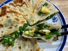 韭菜鸡蛋小饼-清朝小馄饨(1号.双馨路店)