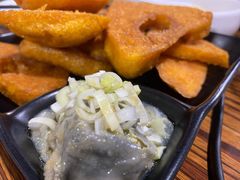 炸窝头-老红桥炸灌肠牛肚锅烧烤(定福庄店)