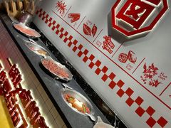 自助调料区-喜悦小串丹东小黄牛海鲜烧烤大排档(民主广场店)