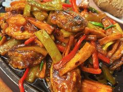 石锅焗鲍鱼-烤肉宛饭庄(南礼士路店)