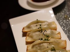 韭菜富贵虾锅贴-杭州西子湖四季酒店·金沙厅